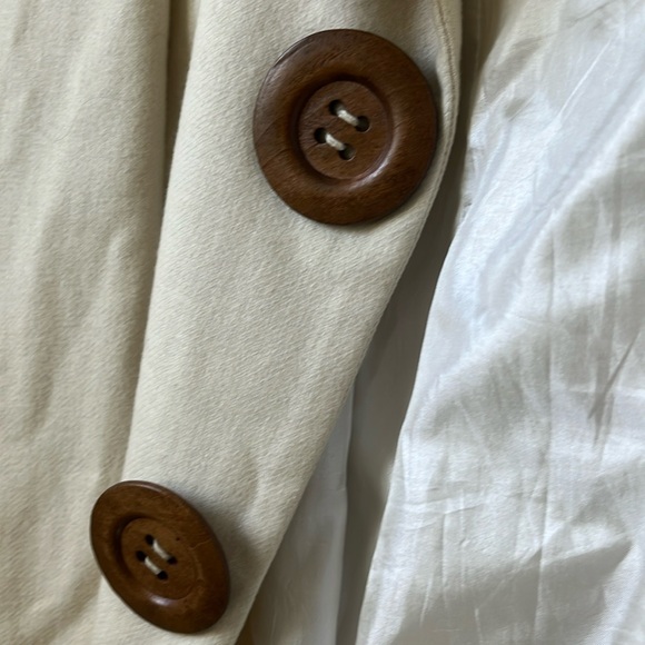 Lux Woman’s A-line Jacket by Pink Martini. Cream Colour Size M - Picture 8 of 8